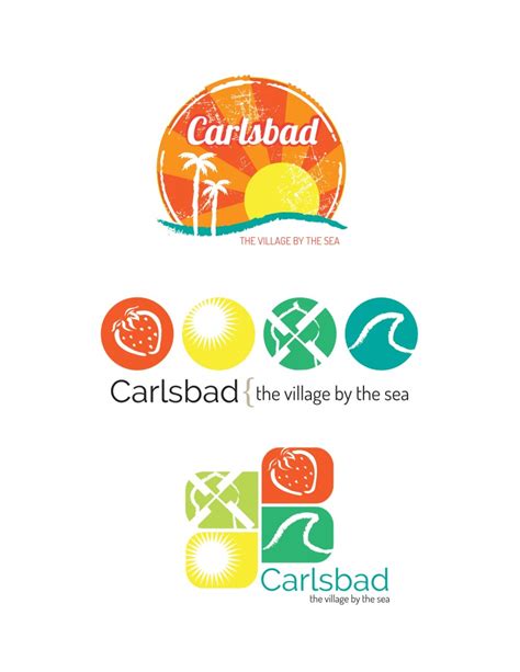 carlsbad logos | traci sally designs