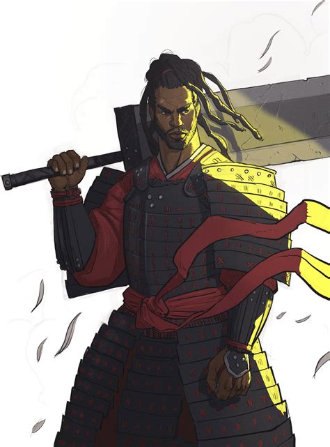 Tribute to Yasuke the OG Black Samurai by Me : r/ImaginaryWarriors