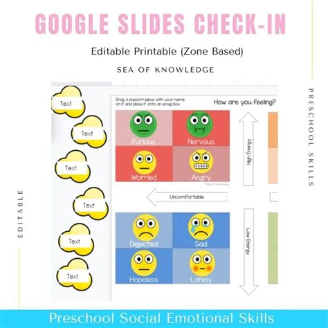 Mood Meter Chart Printable