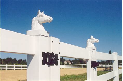 A Vinyl Horse Fence Protects Your Horses - Munson, Inc.