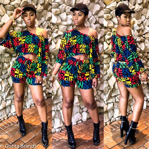 African Fashion - Trendy - Afro Beat Dance - Cute Outfit Two Piece Set ...