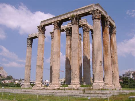 Temple Of Olympian Zeus - Athens, Greece | Temple of olympian zeus ...