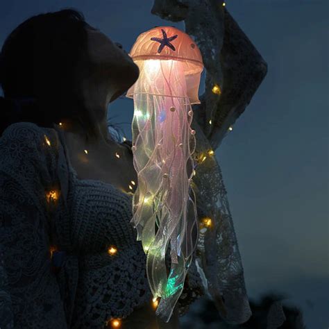 Handmade jellyfish lamp diy creative materials package – itboyx.com