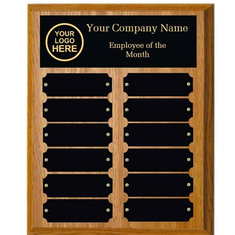 Employee Of The Month Plaque : High Quality Employee Of The Month ...