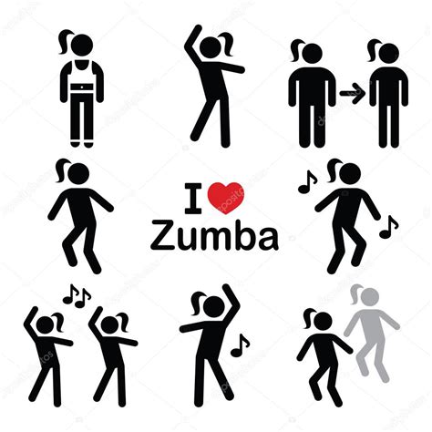 Zumba Logo Black And White