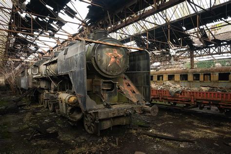 Red Star Train Graveyard, Hungary - Obsidian Urbex Photography | Urban ...