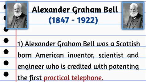 Alexander Graham Bell Inventions