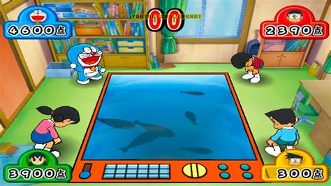 Doraemon Wii Gameplay Ep 3 - Fishing Game - YouTube