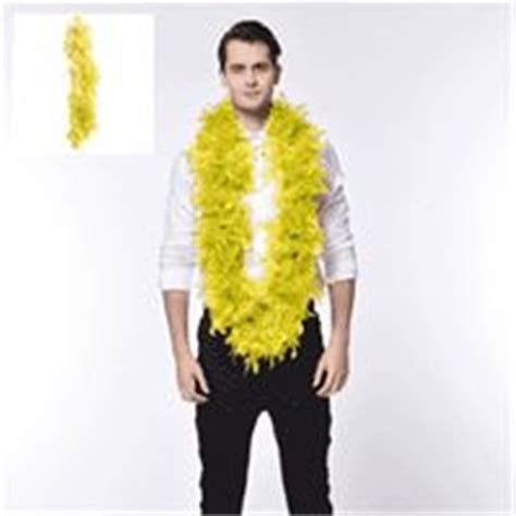 *FEATHER BOA-YELLOW - Discount Party World