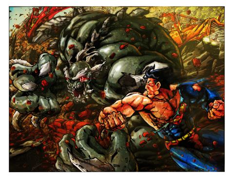 Superman vs. Doomsday by artistmyx on DeviantArt