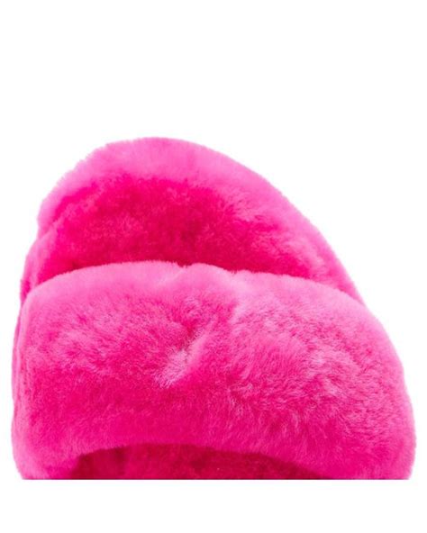 UGG Rubber UGG Oh Yeah Womens Hot Pink Slippers - Lyst