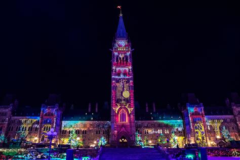 Christmas Lights - Parliament Hill (21 Dec) : ottawa