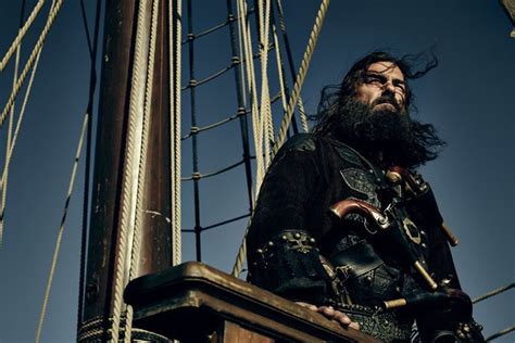 'Black Sails' Season 3: Ray Stevenson Interview (Blackbeard)