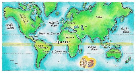 13 Countries on the Earth's Equator