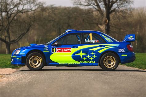 Subaru Impreza WRC 2004 con el que compitió Peter Solberg, sale a la venta