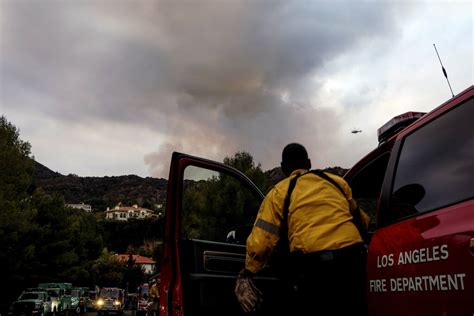 Arson arrest made in Los Angeles wildfire that forced evacuations