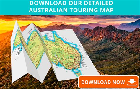 Detailed Australia Touring Map | Plan your Aussie Vacation