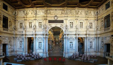 Arte y Arquitectura: Teatro Olímpico de Vicenza (Andrea Palladio)