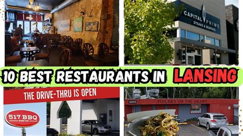 Top 10 Best Restaurants to Eat in Lansing, MI - YouTube