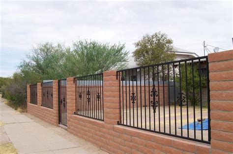 GATE & WROUGHT IRON FENCE GALLERY - TUCSON, ARIZONA- OLD PUEBLO MASONRY ...