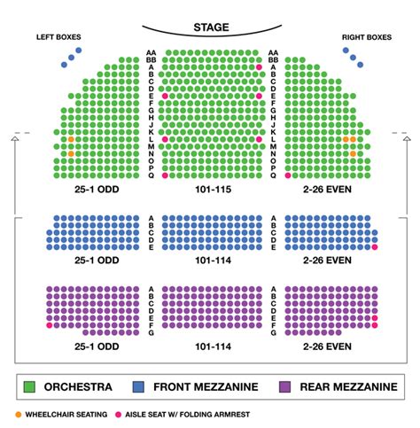 Ethel Barrymore Theatre Seating Chart | Ethel Barrymore Theatre ...