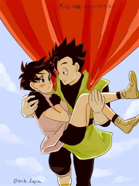 146 best images about GOHAN AND VIDEL on Pinterest | Chibi, Posts and ...