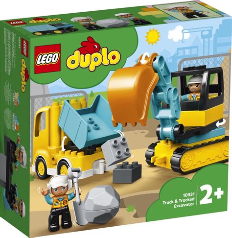 Характеристики Конструктор LEGO DUPLO Town 10931 Грузовик и гусеничный ...