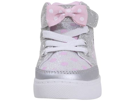 Disney Toddler/Little Girl's Minnie Mouse Sneakers Light-Up High Top ...