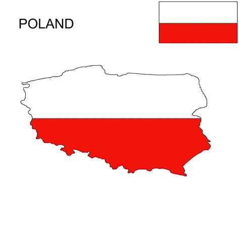 Poland Flag Map and Meaning | Mappr