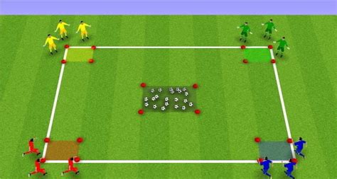 5 fun football drills - PE Blog