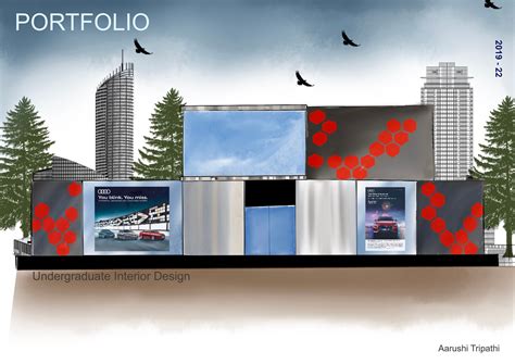 Undergraduate Interior Design portfolio on Behance