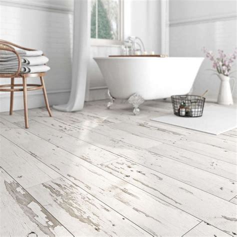 white vinyl bathroom flooring uk - Bella Hamby