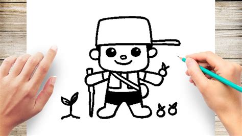 How to Draw Johnny appleseed - YouTube