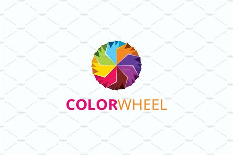 Color Wheel Logo | Branding & Logo Templates ~ Creative Market