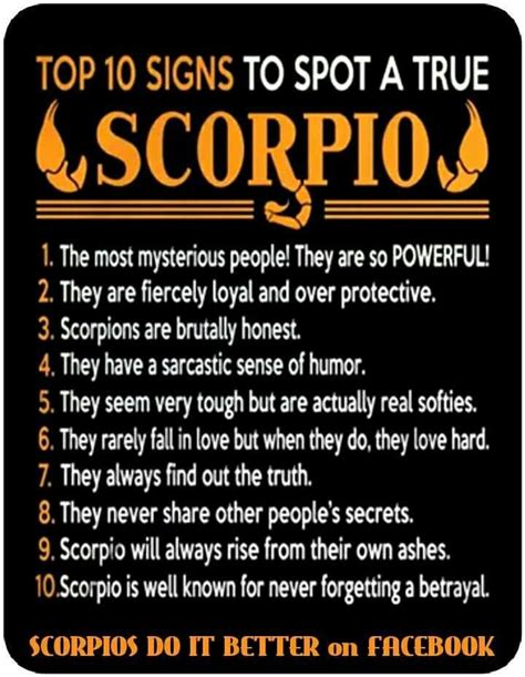 168 best Scorpio Zodiac Facts images on Pinterest | Gemini, Scorpio ...