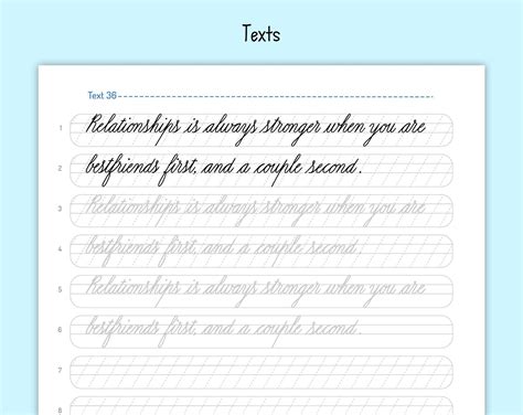 CURSIVE HANDWRITING WORKSHEETS - Etsy