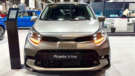 KIA PICANTO X-Line 2023 - FIRST LOOK & visual REVIEW (exterior ...