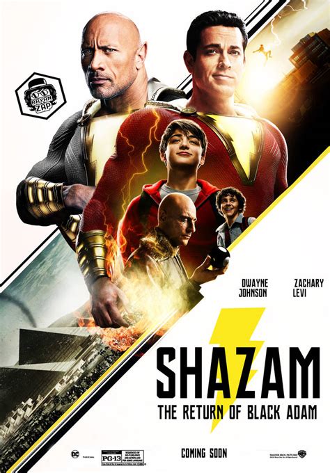 Shazam Black Adam Movie Poster by Bryanzap on DeviantArt