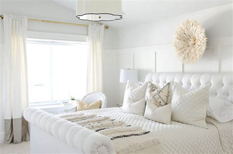 White Master Bedroom Walls - BEST HOME DESIGN IDEAS