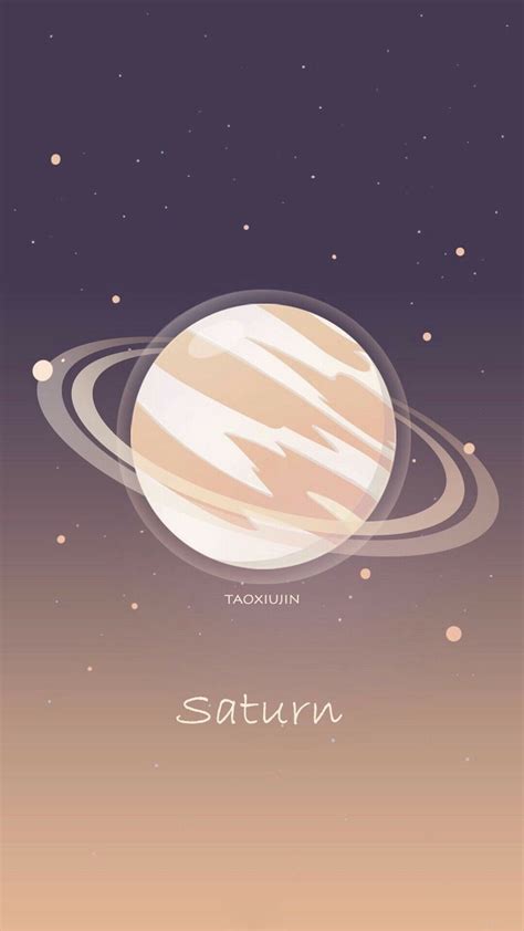 Minimal Saturn Planet Wallpapers - Wallpaper Cave