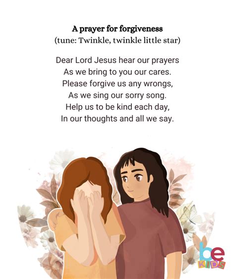 Prayers for confession - BeKids