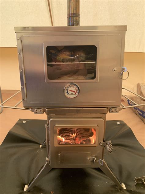 Winnerwell Nomad Wood Burning Camping Cooker & Stove - Review Bell Tent ...