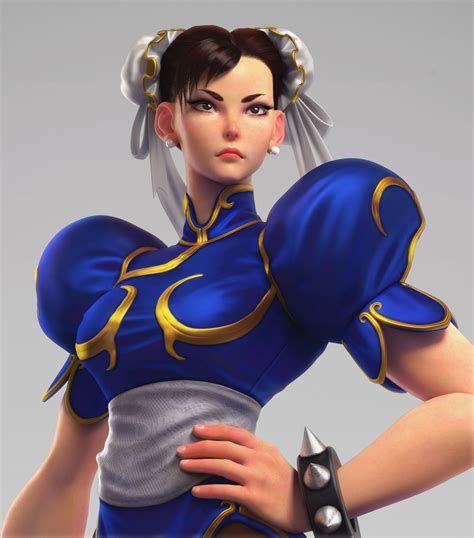 ArtStation - Chun-Li Fan art, Giovanni Roschini | Chun li, Chun li ...