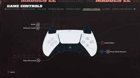 Madden NFL 22 Controls Settings For PS5 - An Official EA Site