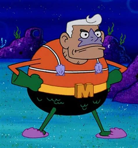 Mermaid Man, a superhero from the "SpongeBob Squarepants" cartoon ...