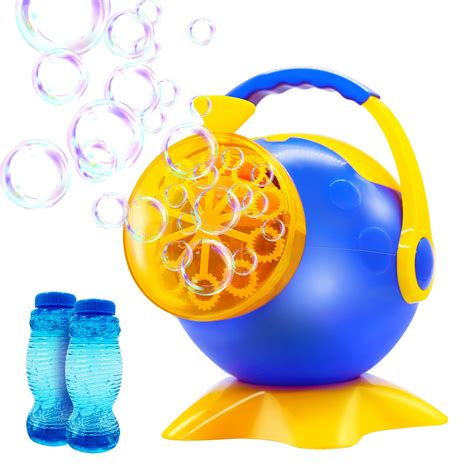 Bubble Machine, Automatic Bubble Blower Durable Bubble Maker with 2 ...