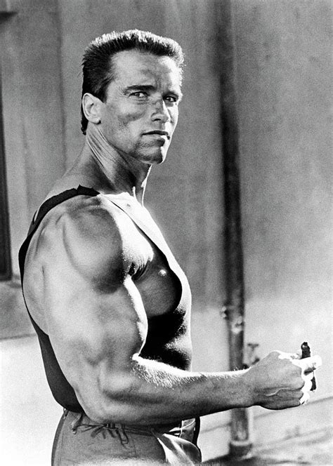 Arnold Schwarzenegger Commando Photograph by Globe Photos - Pixels