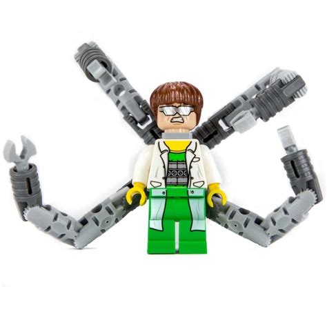 LEGO Super Heroes - Ultimate Spider-Man Doc Ock - White Lab Coat over ...