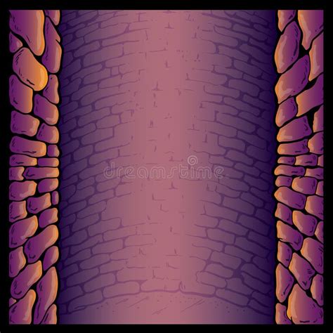 Dungeon Stone Wall Background Vector Illustration Stock Photos - Image ...