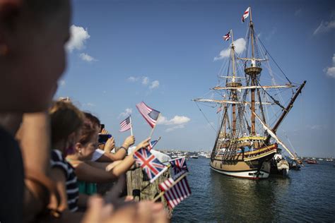 Restored Mayflower Replica Returns Home To Plymouth Harbor | WBUR News